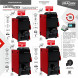 Котел твердотоп полуавтомат URAGAN Prof Turbo 22